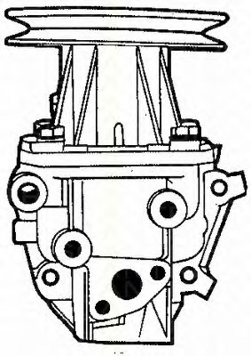 TRISCAN 8600 15976 Water Pump